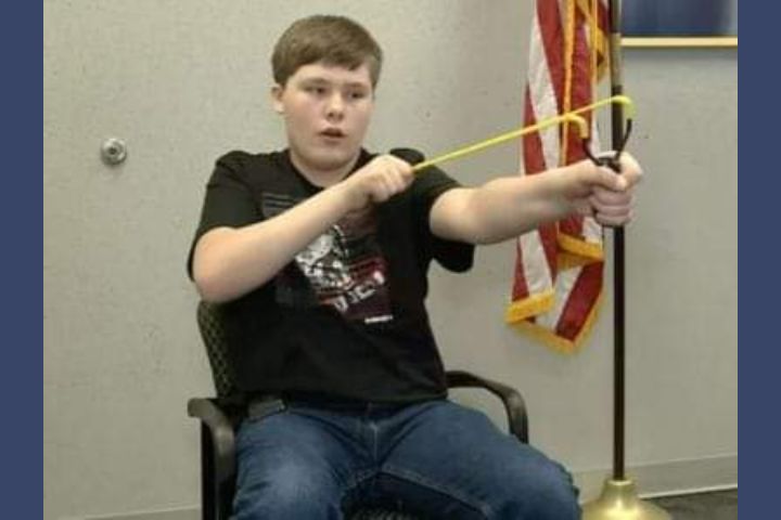 Boy who saved sister by hitting would-be ki-dnapper with slingshot speaks: ‘I had to’