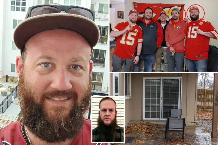 Chiefs fan found frozen to de-ath in backyard was discovered in unusual position, vi-ctim’s brother says