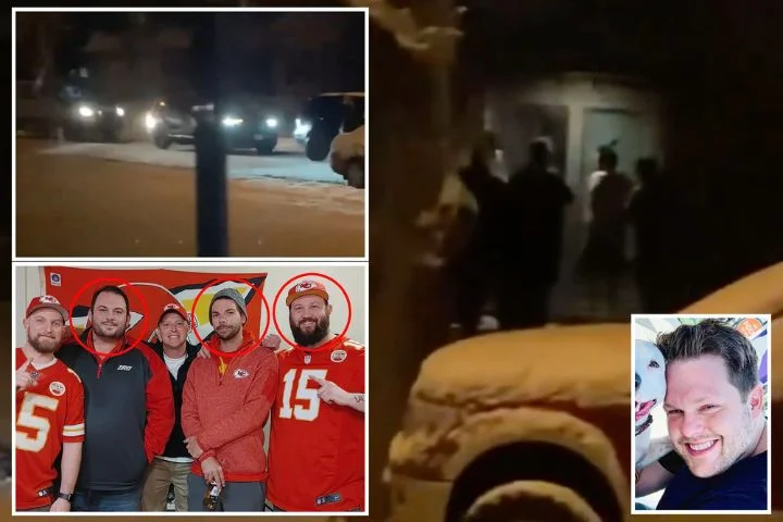 New video shows Kansas City Chiefs fan Jordan Willis being cuffed moments after 3 pals found frozen to de-ath in yard