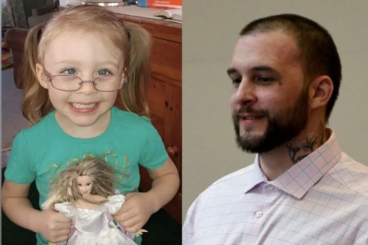 ‘Monster’ Adam Montgomery found g-uilty of 5-year-old daughter Harmony’s m-urder