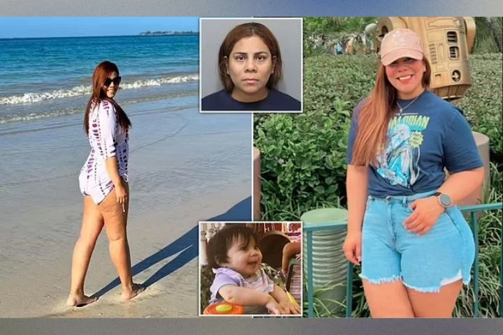Ohio mom who left 16-month-old daughter to starve to de-ath for 10 days pictured beaming on Puerto Rico beach
