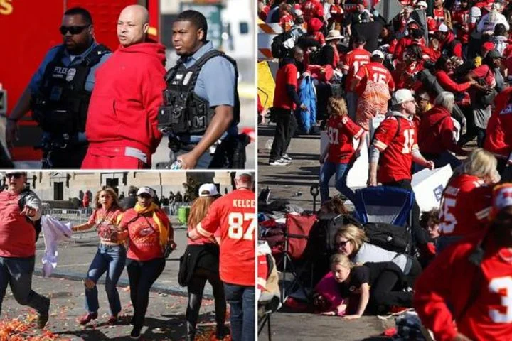 One d-ead, 22 sh-ot — including 9 children — at Kansas City Chiefs’ Super Bowl parade
