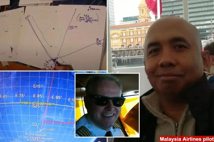 Suicidal pilot bur-ied missing Malaysian Airlines plane in sea trench as part of mass mu-rder plot