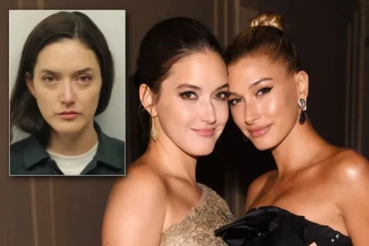 Hailey Bieber’s sister, Alaia Baldwin, ar-rested for as-sault and battery after al-legedly throwing used tampon at bartender