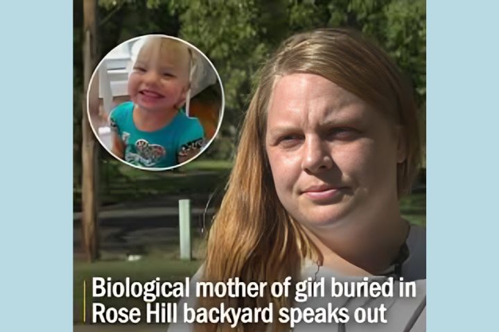 Biological mother of girl bur-ied in Rose Hill speaks out